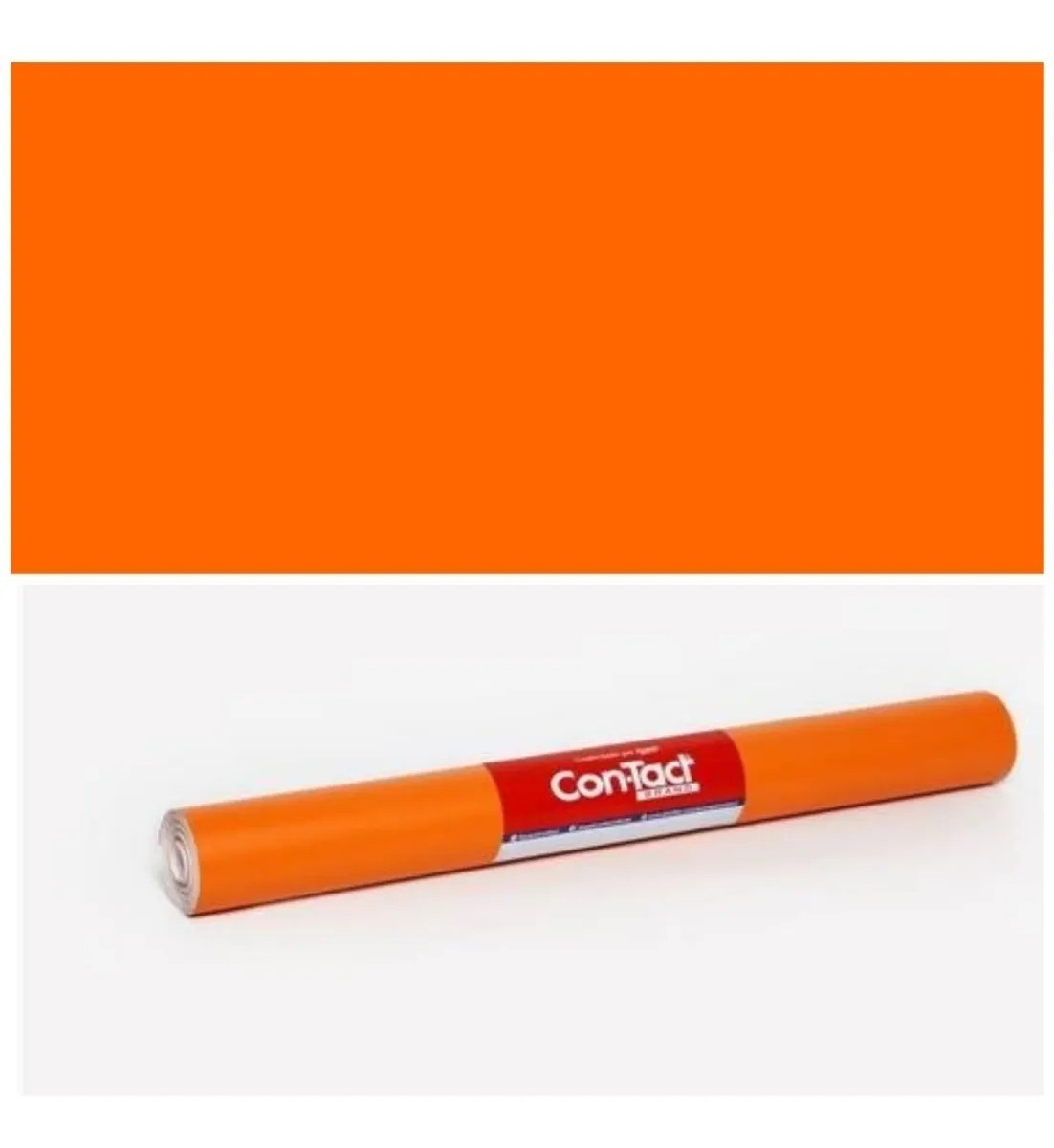 PLASTICO ADESIVO LARANJA